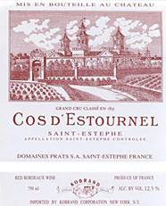 1998 Chateau Cos d'Estournel Saint Estephe image