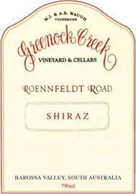 Greenock Creek Roennfeldt Road Shiraz 2008 | Wine.com