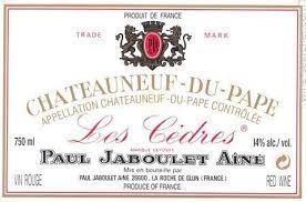 Paul Jaboulet Aine Chateauneuf Du Pape Les Cedres - Granada Wines and  Spirits, Brooklyn, NY, Brooklyn, NY