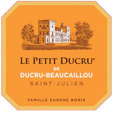 Le Petit Ducru de Ducru Beaucaillou 2019 (750ML) | Red | Bordeaux Blend | Zachys Wine & Liquor