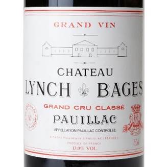 CHÂTEAU LYNCH BAGES 1986 | Finest and Rarest Wines | | Sotheby's