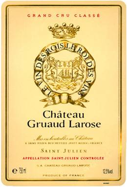 2005 Chateau Gruaud Larose St Julien image