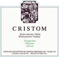 2020 Cristom Viognier Willamette Valley image