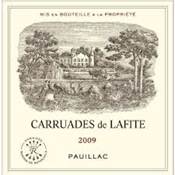 2009 Carruades de Lafite Pauillac ...