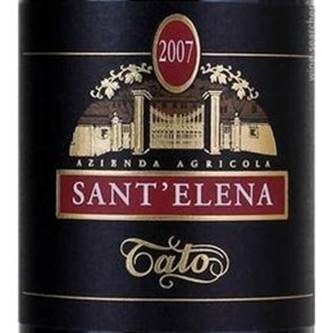 Label of Sant' Elena Tato Venezia Giulia IGT