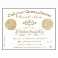 Image result for 1990 Chateau Cheval Blanc St. Emilion, France