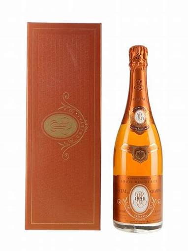 Image result for 1996 LOUIS ROEDERER CRISTAL BRUT ROSE MILLESIME CHAMPAGNE MAGNUM