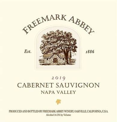 Image result for 2019 Freemark Abbey Cabernet Sauvignon Napa
