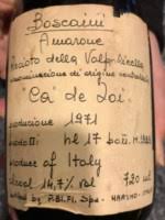 1971 Boscaini Ca' de Loi Amarone ...