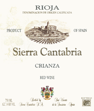 2020 Sierra Cantabria Rioja Crianza image