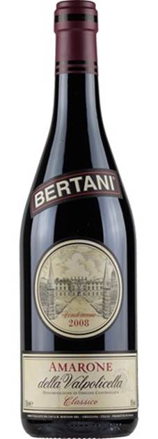 Image result for Bertani Amarone Classico 2008