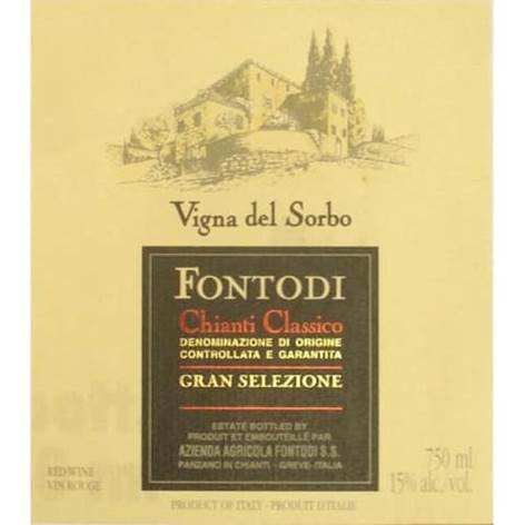 Image result for 2014 Fontodi Chianti Classico Riserva Vigna Del Sorbo Gran Selezione