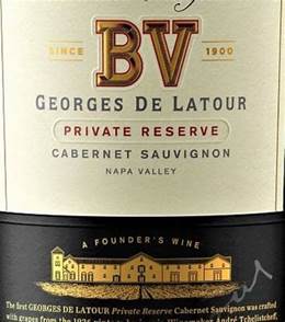 Image result for Beaulieu Vineyards Georges De Latour