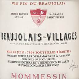 Mommessin Les Grandes Mises Beaujolais-Villages