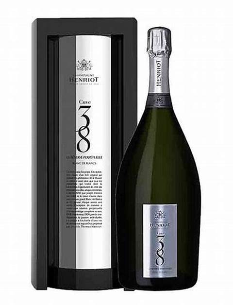 Image result for NV HENRIOT CHAMPAGNE BLANC DE BLANCS CUVEE 38 MAGNUM