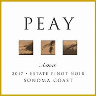 Image result for 2017 Peay Vineyards Ama Estate Pinot Noir, Sonoma Coast, USA