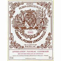 Image result for 1982 CHATEAU PICHON-LONGUEVILLE AU BARON DE PICHON-LONGUEVILLE PAUILLAC MAGNUM