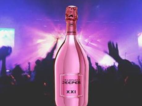 NV Champagne Jeeper XXI Rose Brut image