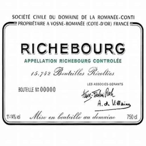 Image result for 2009 Domaine de la Romanee-Conti Richebourg Grand Cru