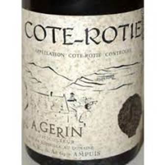 1978 A. Gerin Cote Rotie, Rhone, France ...