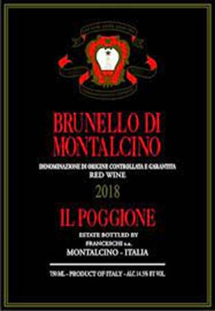 Il Poggione Brunello di Montalcino 2018 | Wine.com
