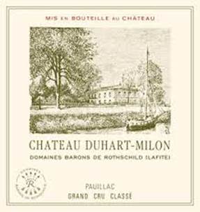 1982 Chateau Duhart-Milon Pauillac ...