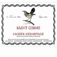 Image result for 2021 ST COSME CROZES HERMITAGE