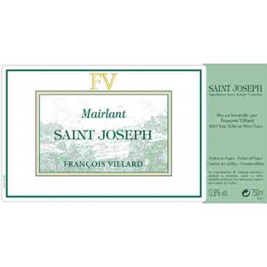 Domaine François Villard Saint-Joseph 'Mairlant' blanc 2017 MAGNUM, RHONE  NORD, Vin en ligne