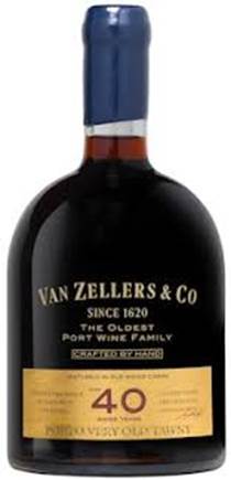 VAN ZELLERS & CO. 40 YEARS OLD TAWNY PORT, DOURO, PORTUGAL image