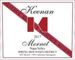 Keenan Mernet Reserve 2017 | Wine.com