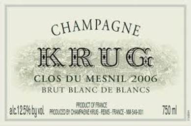 Krug Clos Du Mesnil Blanc de Blanc 2006 - 750ml – Redneck Wine Company