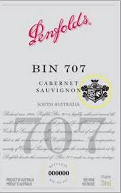Penfolds Bin 707 Cabernet Sauvignon - $399.95 : LA Wine Company, Wine