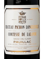 1990 Chateau Pichon Longueville Comtesse de Lalande Pauillac image