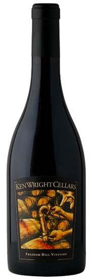 Ken Wright Cellars Freedom Hill Vineyard Pinot Noir 2021  Front Bottle Shot