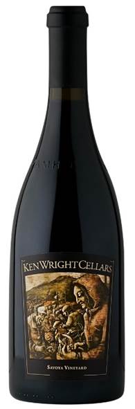 Ken Wright Cellars Savoya Vineyard Pinot Noir 2021  Front Bottle Shot
