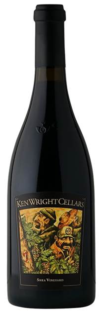 Ken Wright Cellars Shea Vineyard Pinot Noir 2021  Front Bottle Shot